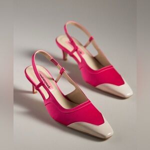 Custommade Anita Satin Slingback Heels